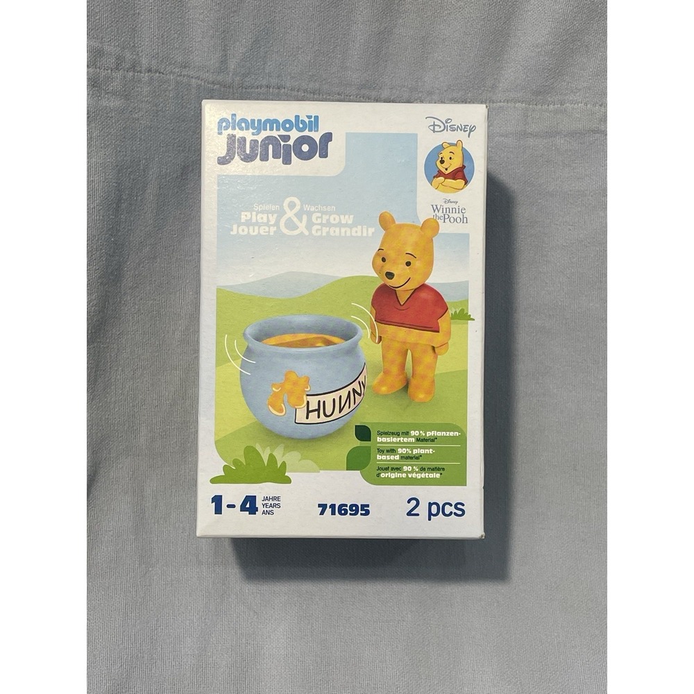 NEW Playmobil 71695 Junior & Disney: Winnie the Pooh's Counter Balance Honey Pot